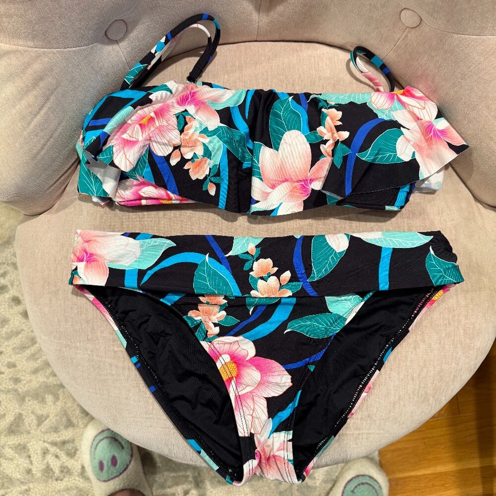 La Blanca Bikini in Nightfall Blooms